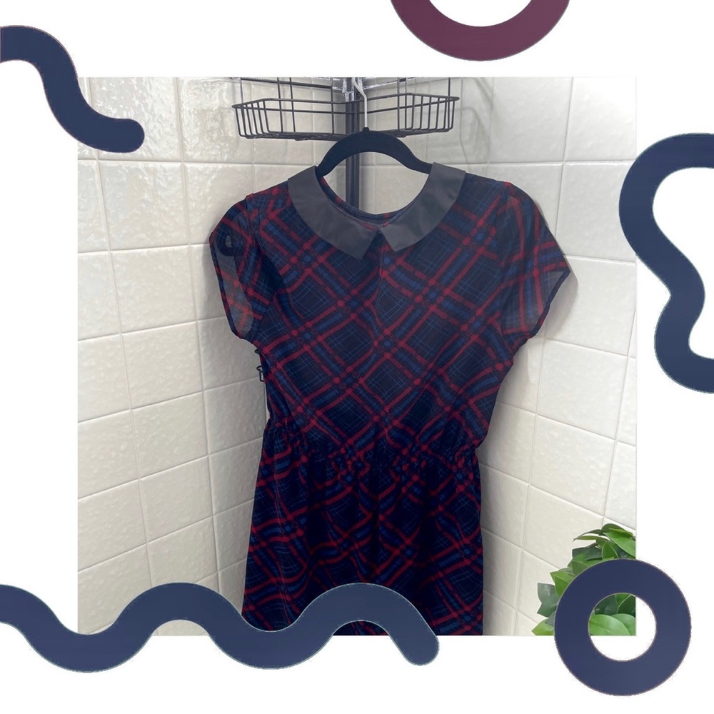 **SALE** CHECKERED Dress (S)